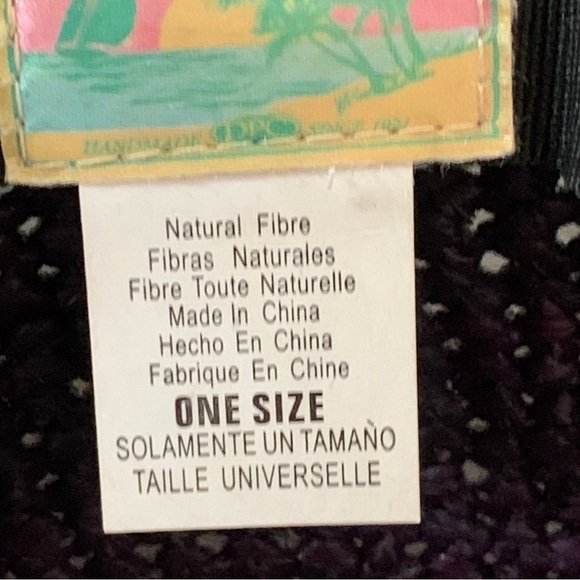 Natural fiber hat main image 5